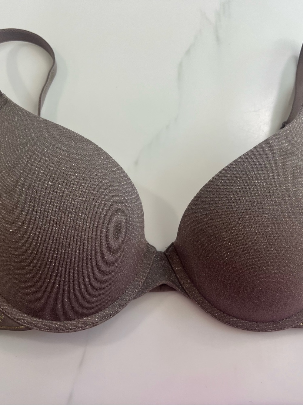 Victoria's Secret Smooth Push-Up Bra- Taupe Brown